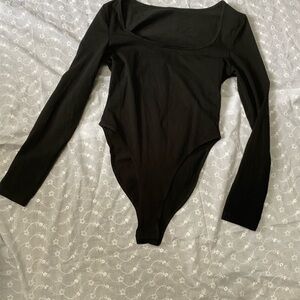 Black Long Sleeve women’s One Piece